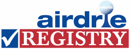 Airdrie Registry Logo