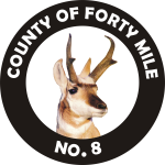 County of Forty Mile No. 8 Logo